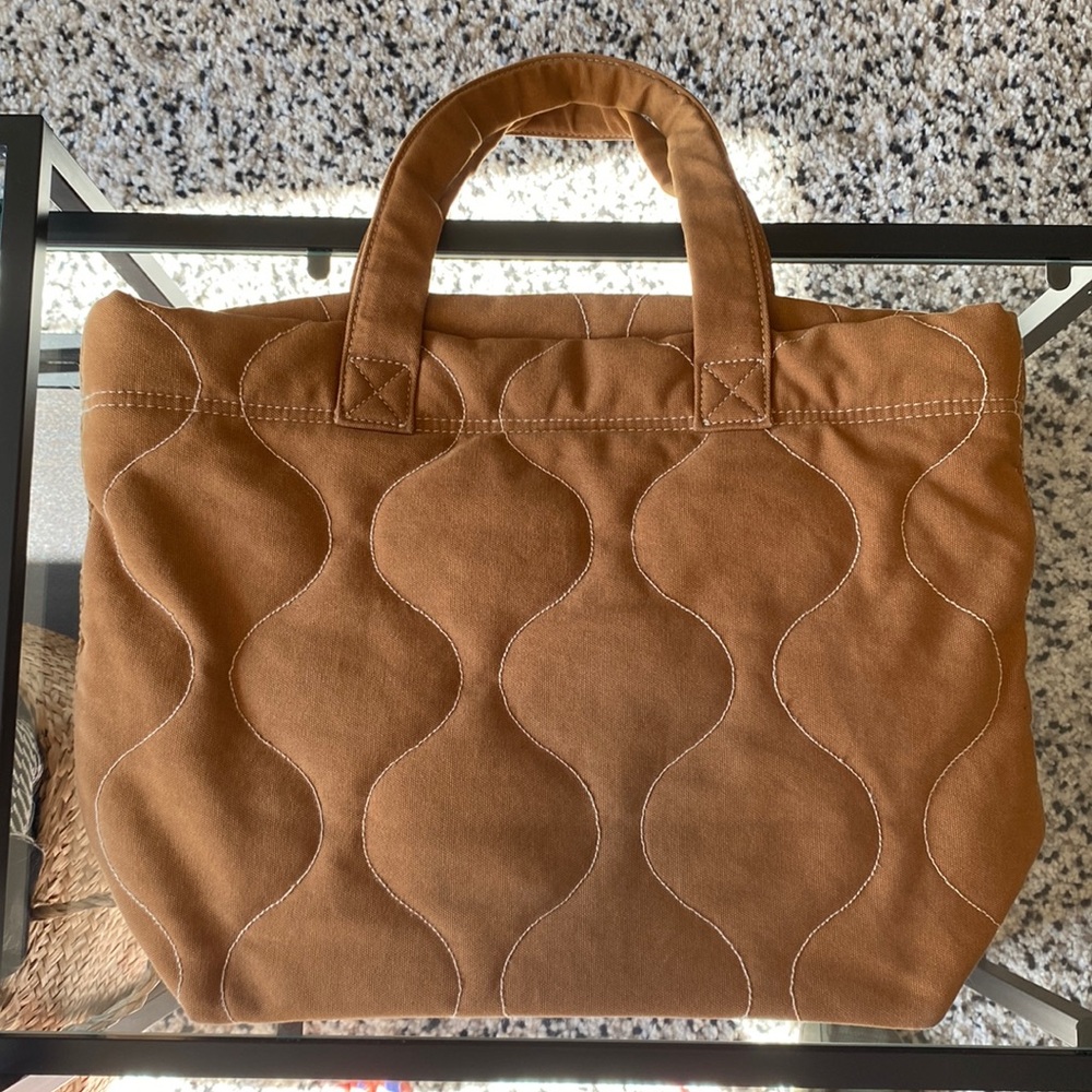 Madewell Canvas Transport quilted tote large